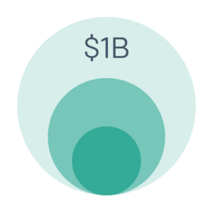 Total Addressable Market of $1B